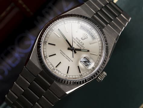 rolex ref 19019|rolex oysterquartz day date value.